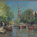 Westerkerk op een zomerse dag