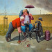 Giclée zonder lijst